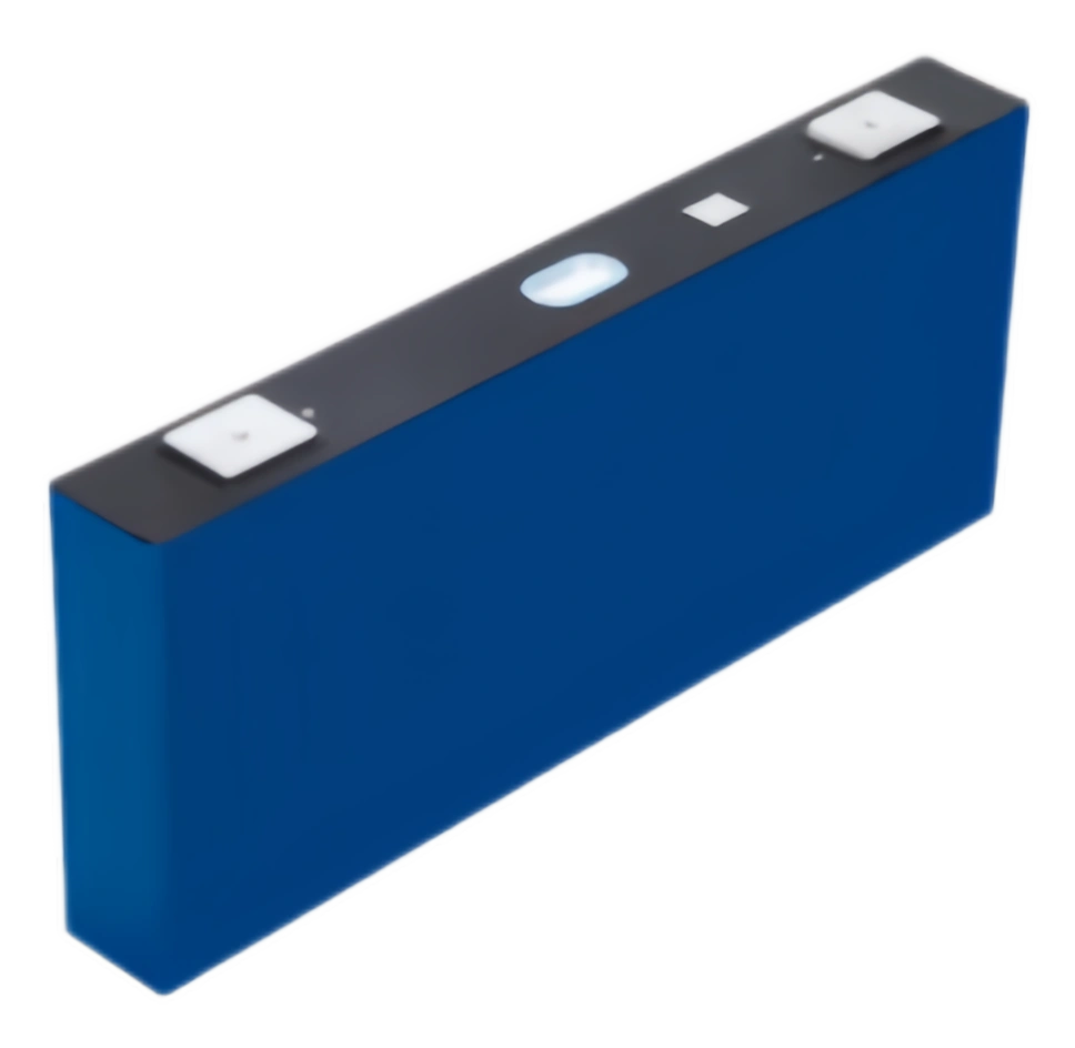 Authentic product photo of fresh CALB L221N113A Grade A 113Ah NMC prismatic battery cells in original blue aluminum shell with precision terminals.