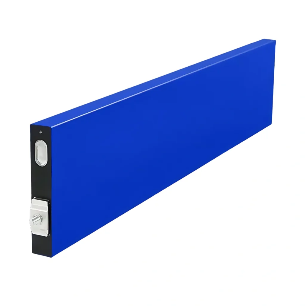 SVOLT CL67 97Ah 3.13V LiFePO4 blade battery cell, a high-energy density blue prismatic cell for EV and ESS applications.